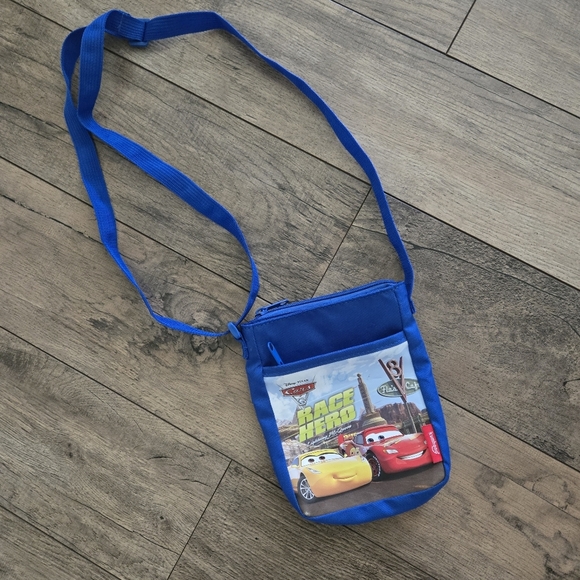 Disney Cars Blue Kids Accessory Bag - Picture 2 of 6